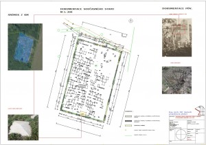 Svatobor, oprava hřbitovní zdi a márnice - projektová dokumentace 1 